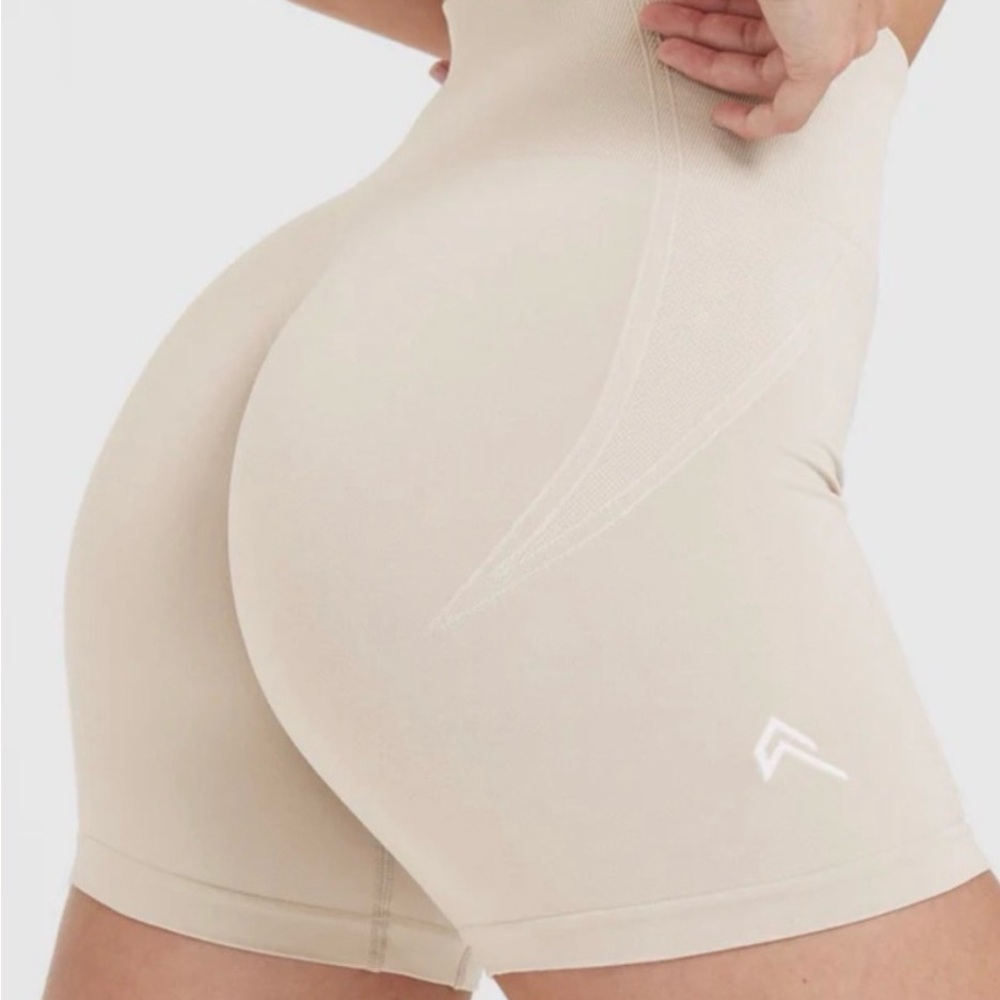 Oner Active Women's Beige Bike Shorts